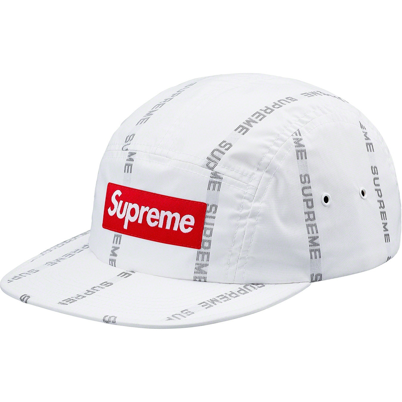 Reflective Text Camp Cap view 4